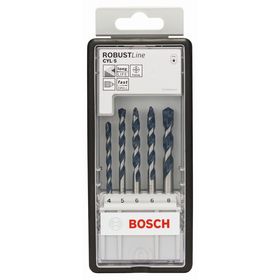 

Сверло по бетону BOSCH 2608588165, SilverPerc, CYL-5, 5шт. 4,5,6,6,8 мм