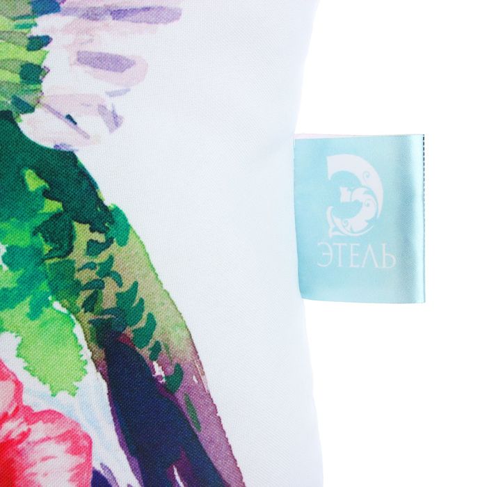 Подушка декоративная "Этель" Колибри 32х40 см, п/э, наполнитель 250гр/м2