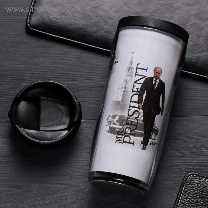 

Термостакан "И один в поле воин. Путин" 350мл