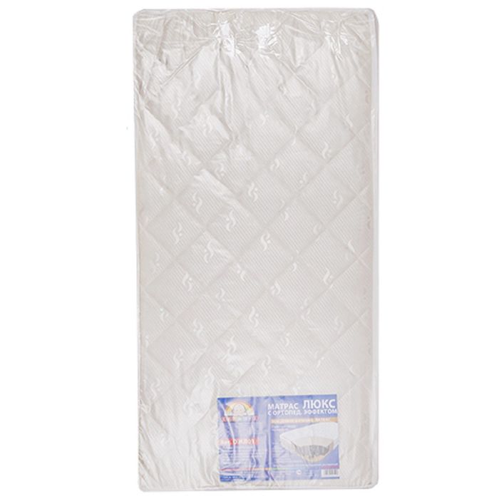 Матрас детский ортопедический «Карапуз. Люкс - двусторонней жёсткости» 120х60х12 см, кокос, латекс, чехол жаккард