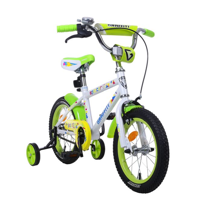 Велосипед 14" GRAFFITI Spector, 2017, цвет белый
