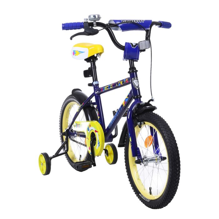 Велосипед 16" GRAFFITI Spector, 2017, цвет синий