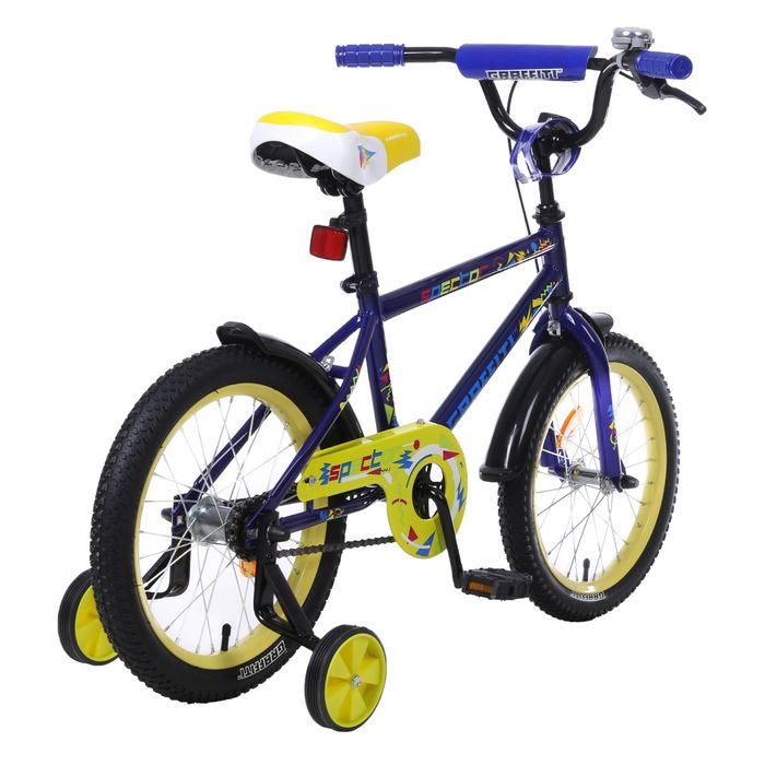 Велосипед 16" GRAFFITI Spector, 2017, цвет синий