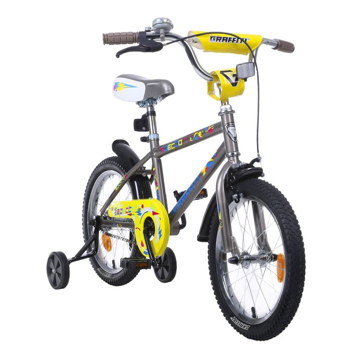 Велосипед 16" GRAFFITI Spector, 2017, цвет серый