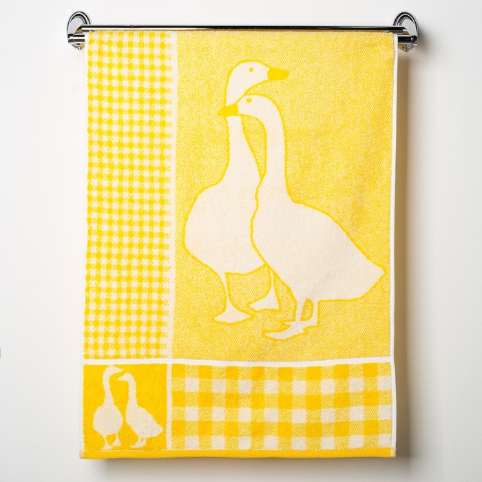 Полотенце махровое Oca ПЦ-502-2733 цв. 30000, 50Х70 см, 420г/м, хл100%