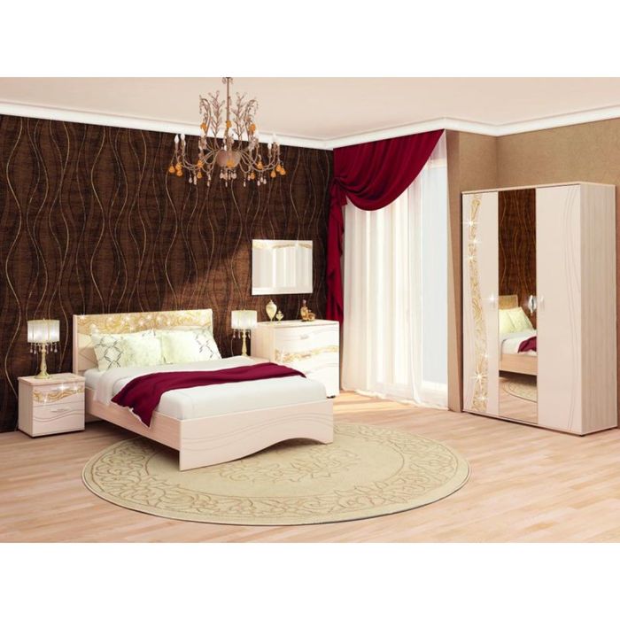 Шкаф трехдверный с зеркалом Соната 1350х580х2250