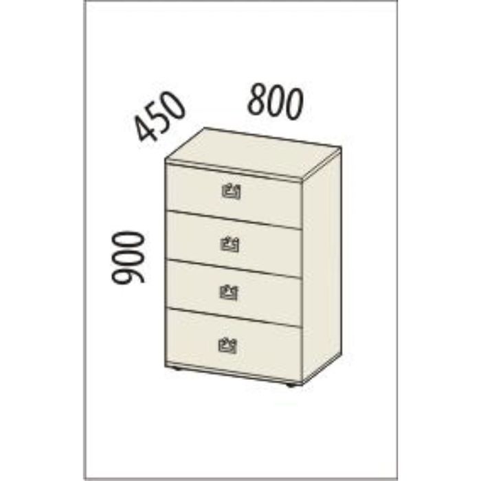 Комод Соренто 800х450х900