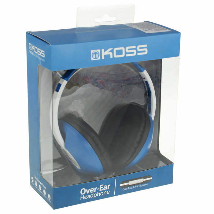 Гарнитура KOSS UR23iB, синяя