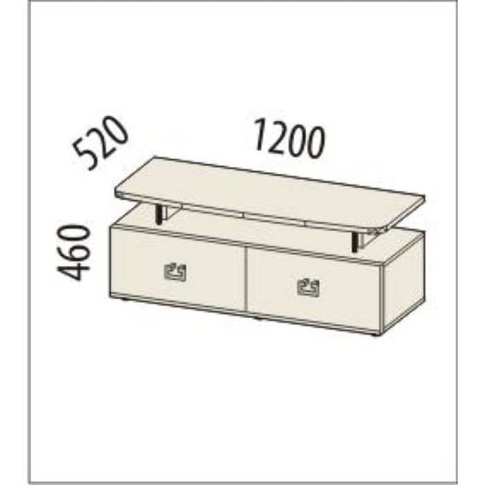 Тумба Соренто 1200х520х460