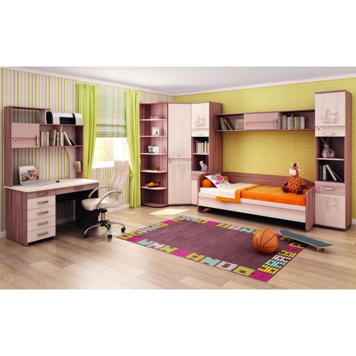 Стеллаж правый Британия 450х550х2200