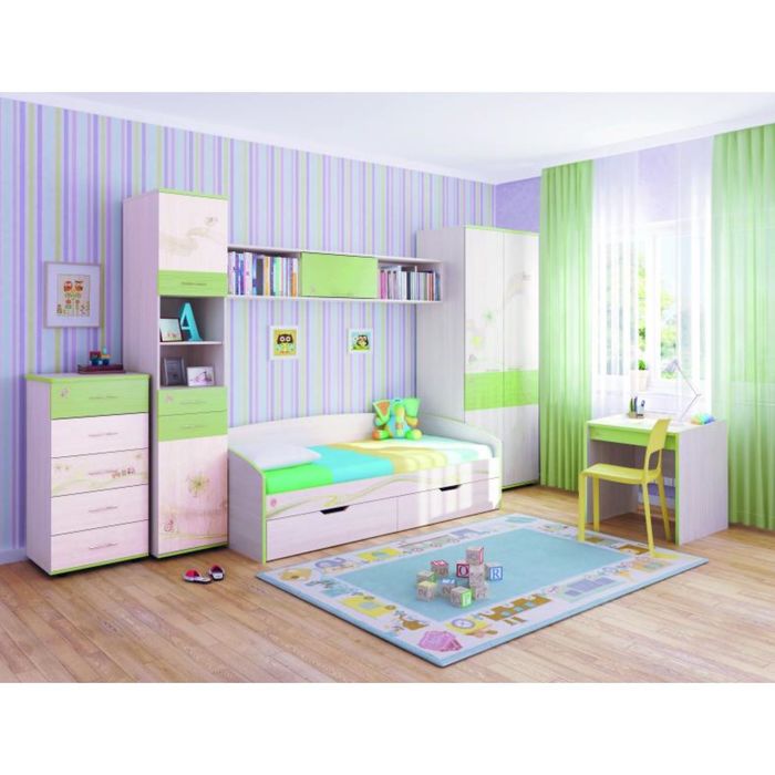 Кровать Акварель 2040х950х790