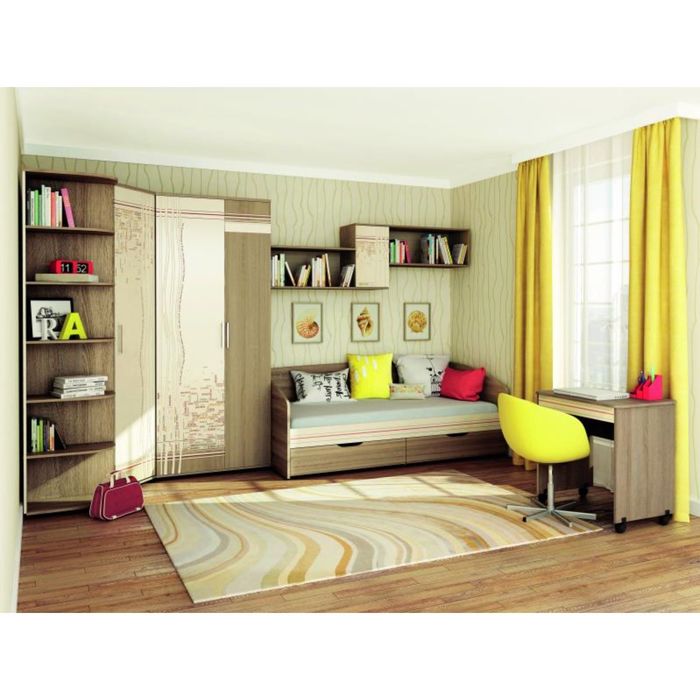 Стол письменный Бриз 700х600х750