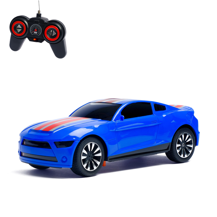 Машина радиоуправляемая "Супергерой", работает от аккумулятора, световые и звуковые эффекты, МИКС