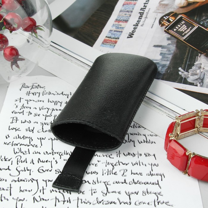 Чехол Time для телефона, с ремешком, размер 4 , 53x113x13 мм , цвет чёрный