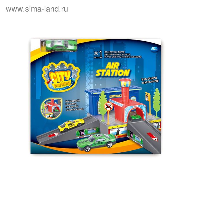 фото Игровой набор "аэропорт", с машинкой dave toy