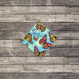 Мини–открытка «Бабочки», 7 х 7 см Ош