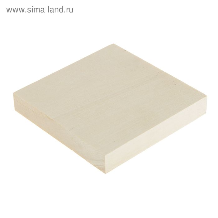 

Доска для резьбы, из липы, 100х100х15 мм