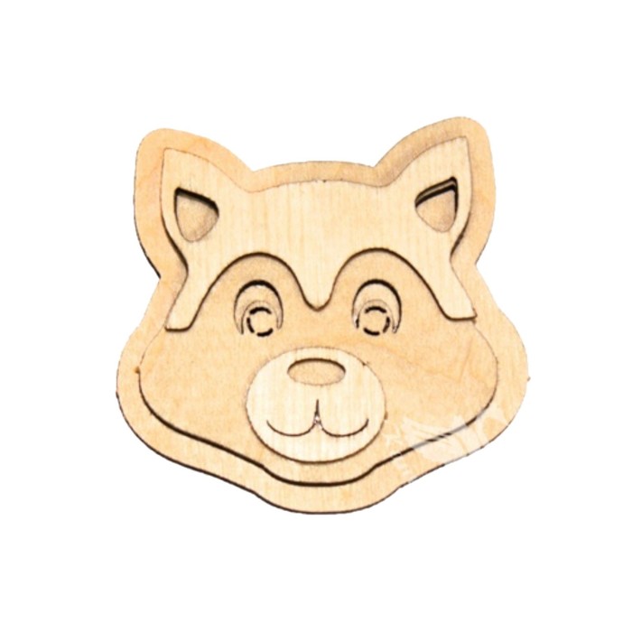 Заготовка под брошь "Волчонок"