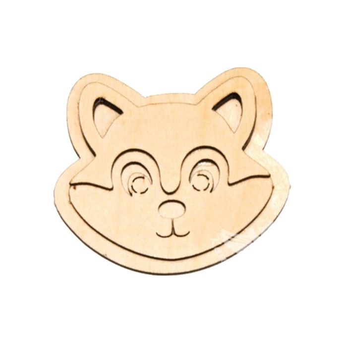 Заготовка под брошь "Лисёнок"