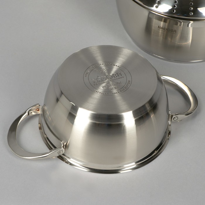 Набор кастрюль со стеклянными крыш-ками, 6 пр. MARUSKA