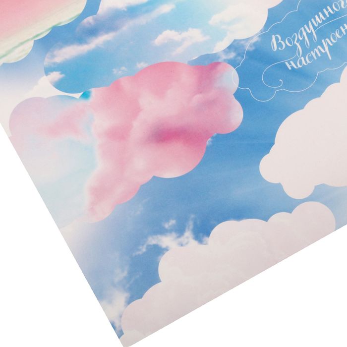 Бумага упаковочная глянцевая "Воздушного настроения", 70 х 100 см