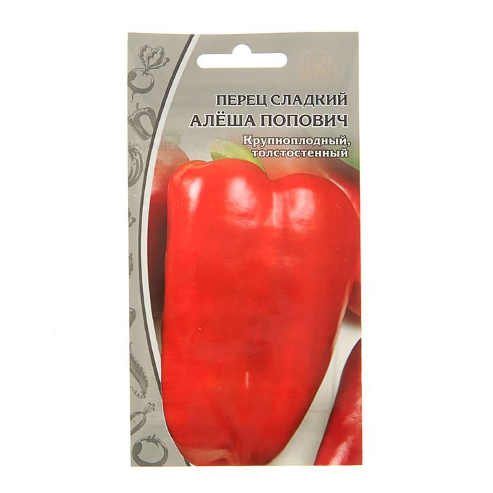 Семена Перец сладкий "Алеша Попович", среднеспелый, 0,1 г