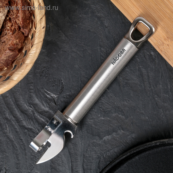 цена Консервный нож Nadoba Karolina, нержавеющая сталь