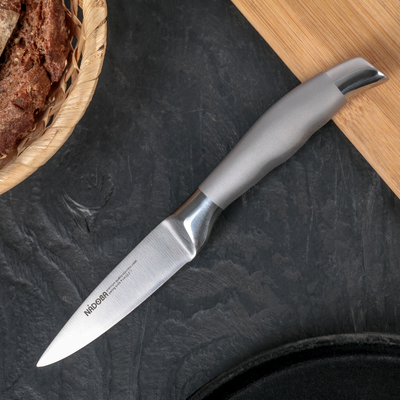 Нож кухонный NADOBA MARTA для овощей, лезвие 9 см, ручка из стали