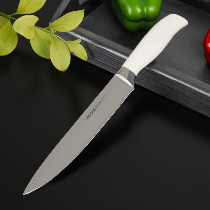 нож nadoba разделочный 20 см una 723911 Нож разделочный Nadoba Blanca, 20 см