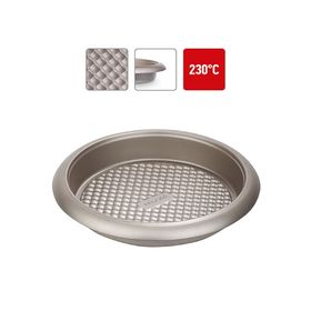 

Форма для выпечки круглая, стальная, антипригарная, 27х4,5 см RÁDA