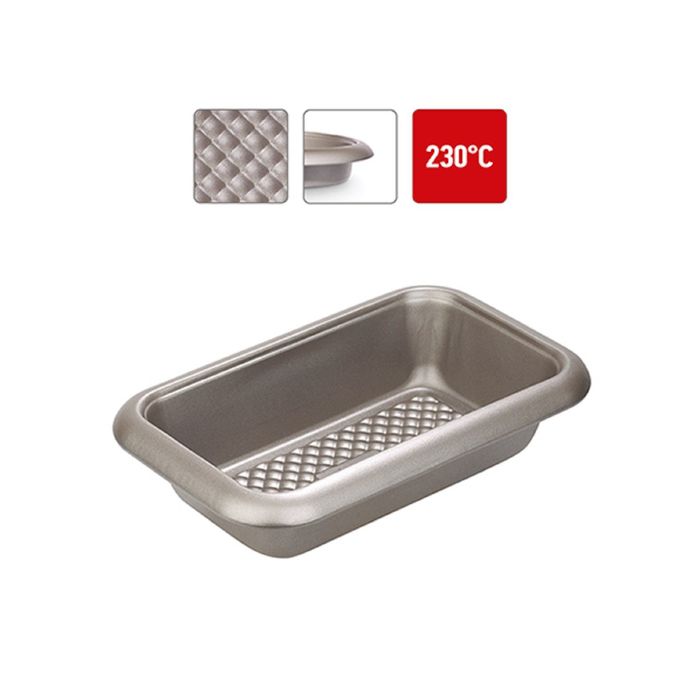 Форма для кекса, стальная, антипригарная, 28х17,5х6,5 см RÁDA