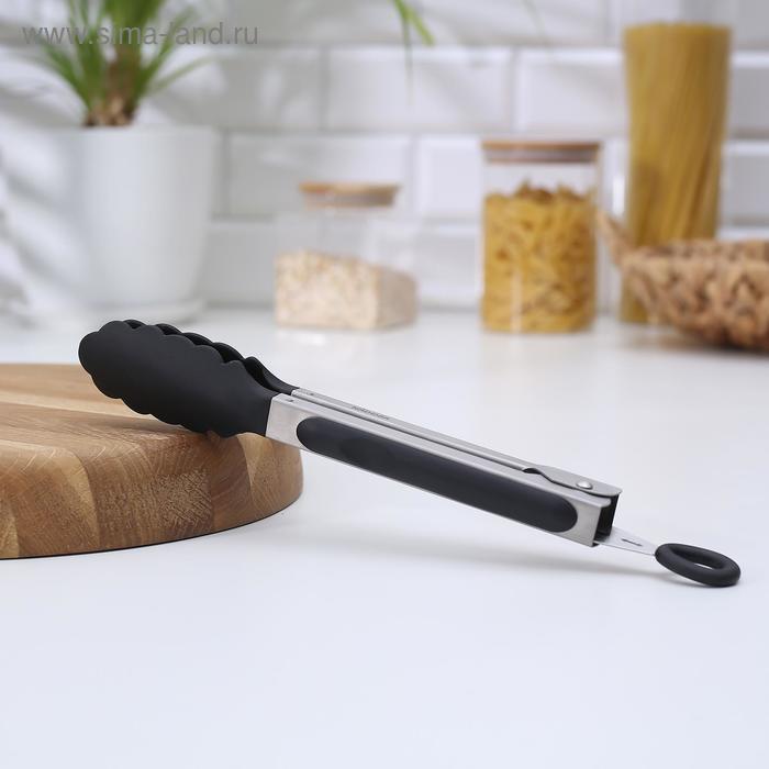 

Щипцы кулинарные с нейлоновым покрытием Nadoba Anezka, короткие