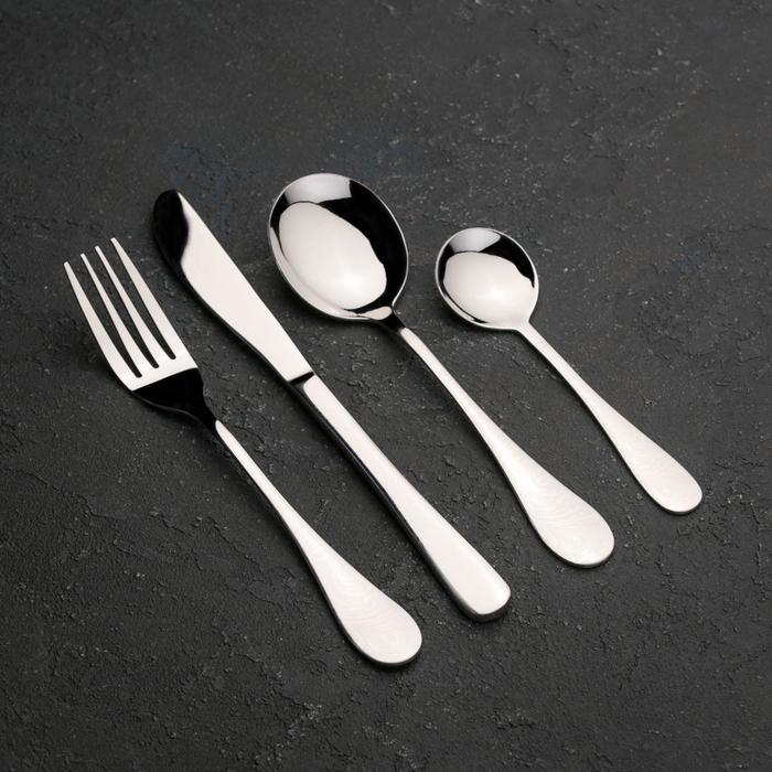 Набор столовых приборов, 24 пр. PEVA