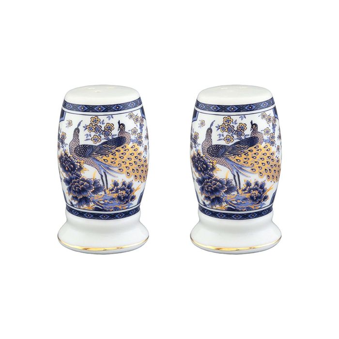 Набор для специй "Павлин синий", бантик, 2 предмета