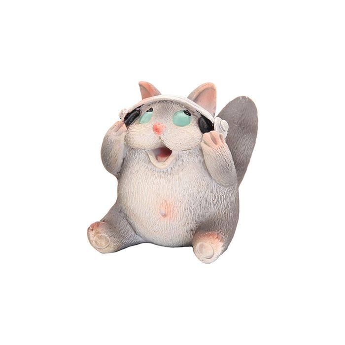 Фигурка декоративная "Меломан", 4х6х5 см