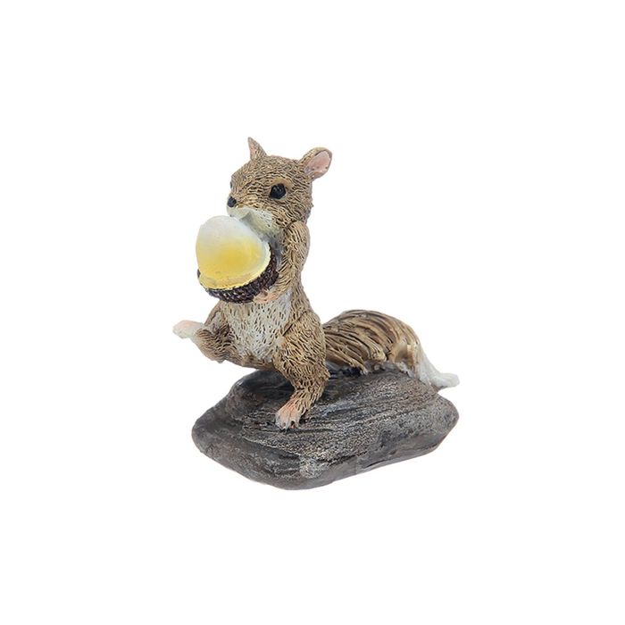 Фигурка декоративная "Белка с орешком", 5х4х5,5 см