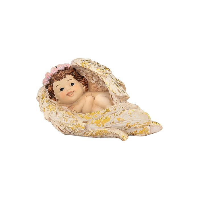 Фигурка декоративная "Улыбчивый ангелочек", 7,5х4,5х4,5 см