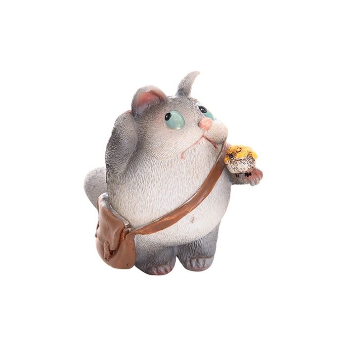 Фигурка декоративная "Кот-почтальон", 7х13х10 см