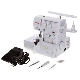 

Оверлок Janome 210D, 8 операций, 3/4 нити, 1500 ст/мин, белый