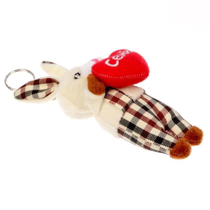 Мягкая игрушка зайчик "Семен"