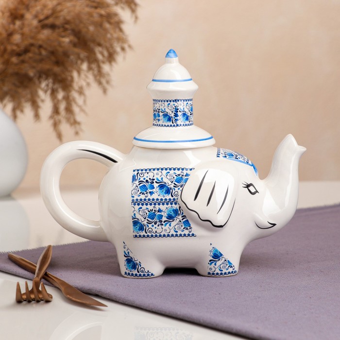 Чайник "Слон", 0,65 л, микс