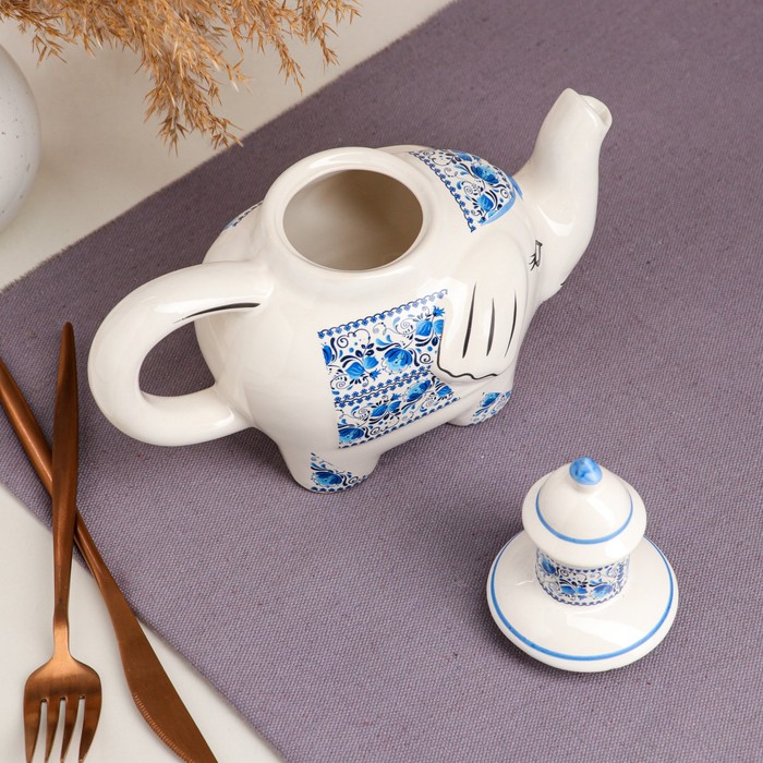 Чайник "Слон", 0,65 л, микс