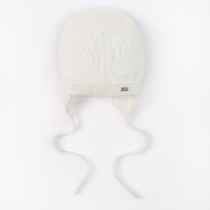 Шапка детская "Джем", возраст 12-18 мес. (44-46), цвет молочный 5873-4с_М