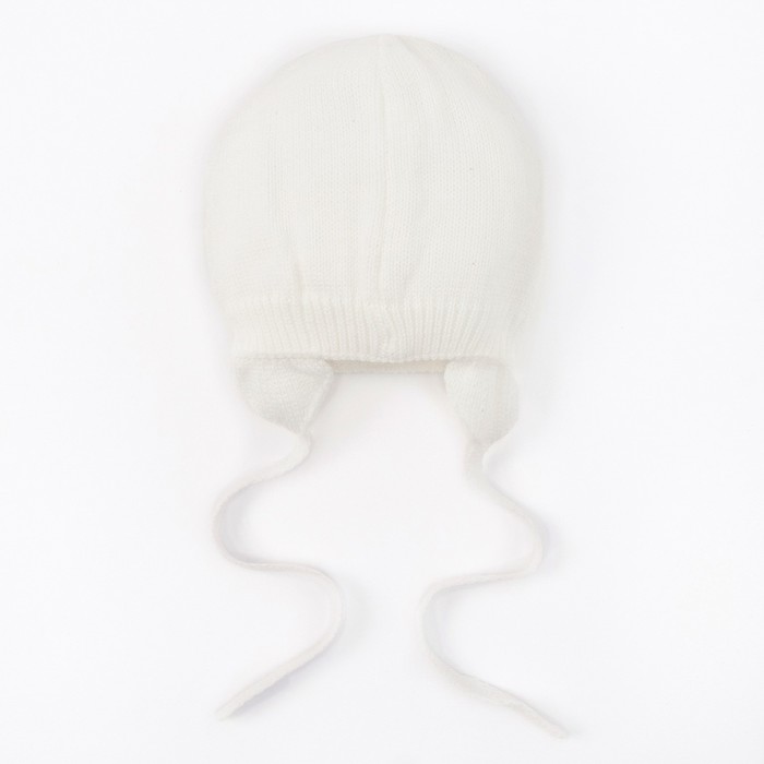 Шапка детская "Джем", возраст 12-18 мес. (44-46), цвет молочный 5873-4с_М