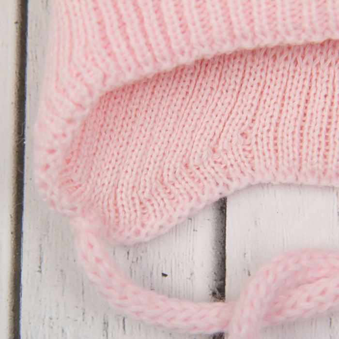 Шапка для девочки "Живинка", возраст 3-6 мес. (40-42), цвет розовый 5897-5с_М