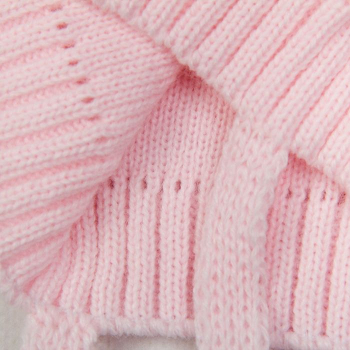 Шапка для девочки "Мишелька-макси", возраст 2-4 года (48-50), цвет розовый 0663-42с