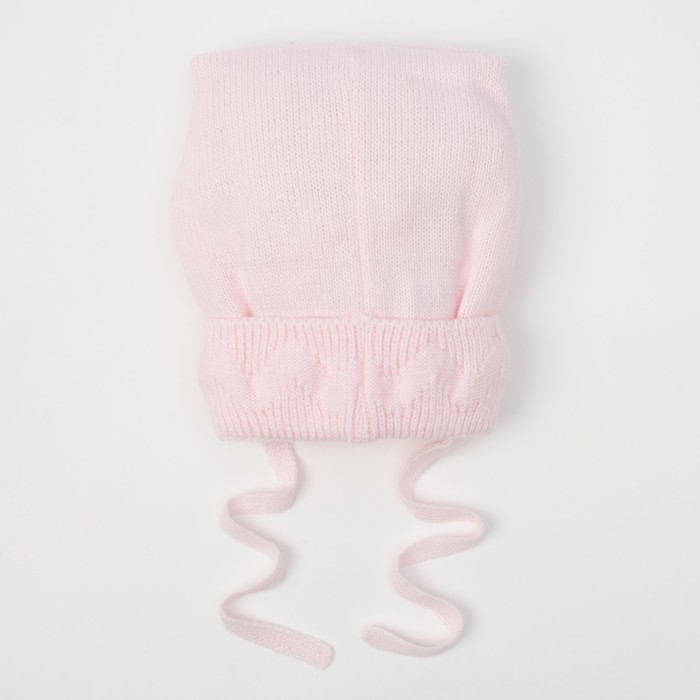 Шапка для девочки "Элитана", возраст 2-4 года (48-50), цвет розовый 0393-50с