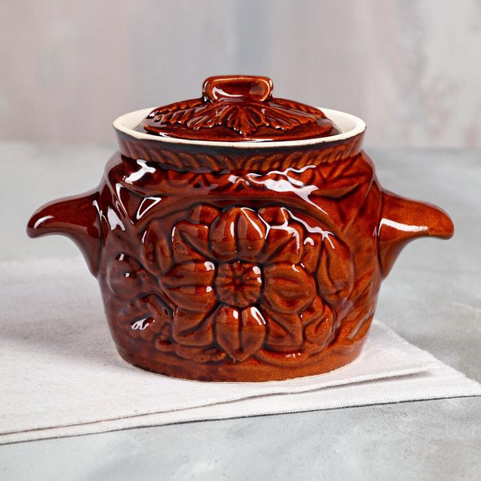 Горшок для запекания 0,6 л, "Цветок"