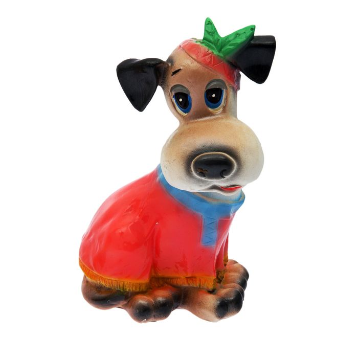 Копилка "Пес Барри", 25 см, микс