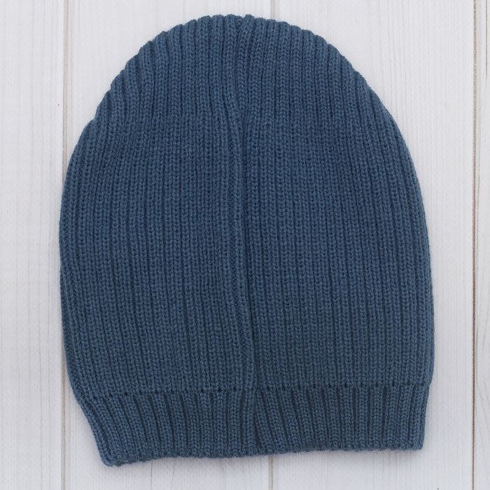 Шапка для мальчика "Атлант", размер 48-50 (2-4 года), цвет джинс 8683-29с